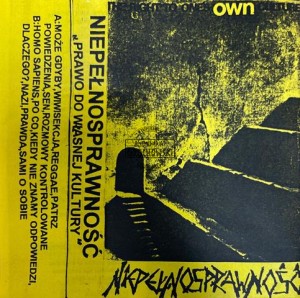 Niepełnosprawność - Prawo do własnej kultury Kaseta