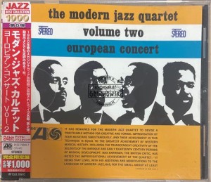 The Modern Jazz Quartet – European Concert: Volume Two CD