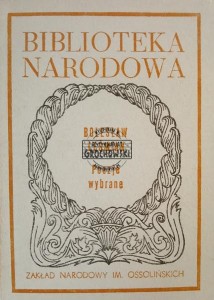 Poezje wybrane