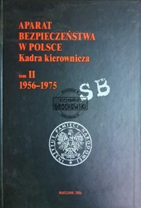 Aparat bezpieczeństwa w Polsce. Kadra kierowicza Tom II 1956-1975