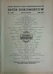Zbiór dokumentów nr. 7(131) 1956