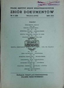 Zbiór dokumentów nr. 5(129) 1956
