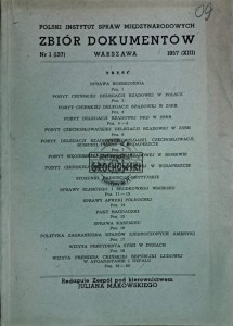 Zbiór dokumentów nr. 1(137) 1957