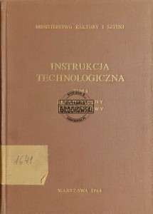 Instrukcja technologiczna, T.1. Skład ręczny i maszynowy
