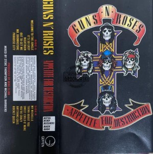 Guns N' Roses – Appetite For Destruction Kaseta