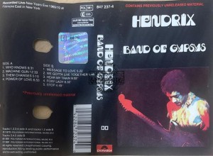 Hendrix – Band Of Gypsys Kaseta