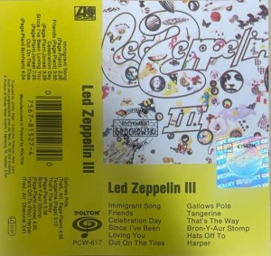 Led Zeppelin – Led Zeppelin III Kaseta
