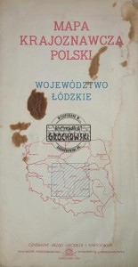 Mapa krajoznawcza Polski, Województwo łódzkie