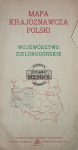 Mapa krajoznawcza Polski, Województwo zielonogórskie