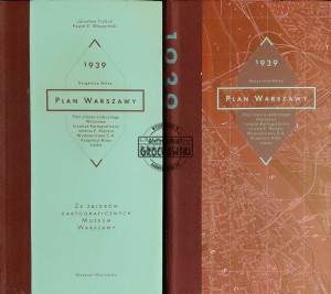 Plan Warszawy 1939 Książnica-Atlas