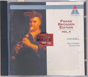Frans Brüggen - Handel – Frans Brüggen Edition - Vol. 9 • Handel - Recorder Sonatas CD