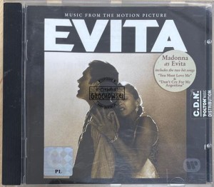 Andrew Lloyd Webber / Tim Rice – Evita (Music From The Motion Picture) CD