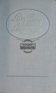 Listy Panny de Lespinasse