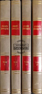 Biblia to jest Księgi Starego i Nowego Testamentu, T.1-4