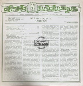 Various – Jazz Nad Odrą '77 (Laureaci) LP