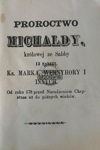 Proroctwo Michaldy