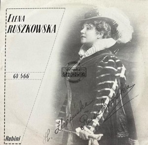 Helena Zboinska-Ruszkowska – Elena Ruszkowska LP