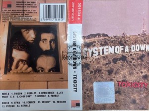 System Of A Down – Toxicity Kaseta