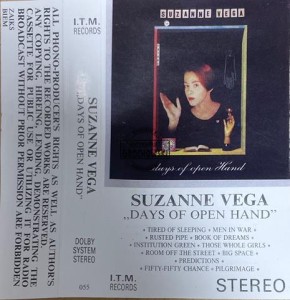 Suzanne Vega – Days Of Open Hand Kaseta