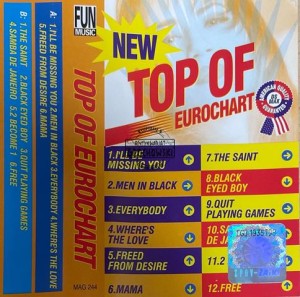 Various Artists – Top of Eurochart (New Top of Eurochart) Kaseta
