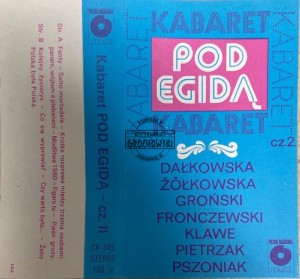 Kabaret Pod Egidą – Kabaret Pod Egidą cz.2 Kaseta