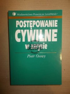 Postępowanie cywilne w zarysie