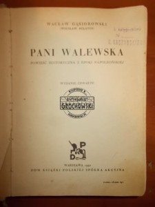 Pani Walewska, tom II
